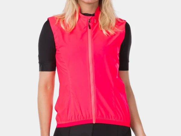 Circuit Womens Wind Cycling Vest Pink (1)