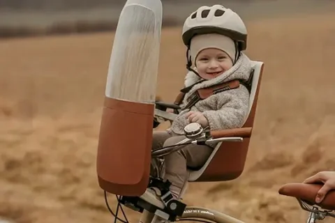 מושב תינוק קדמי לאופניים