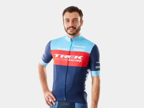 חולצת רכיבה Santini Trek Factory Racing Men's XC Team Replica Cycling Jersey