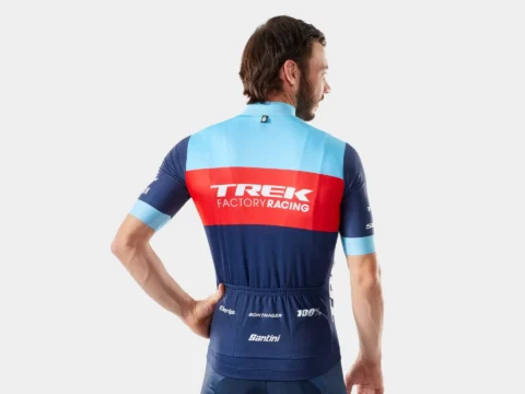 חולצת רכיבה Santini Trek Factory Racing Men's XC Team Replica Cycling Jersey