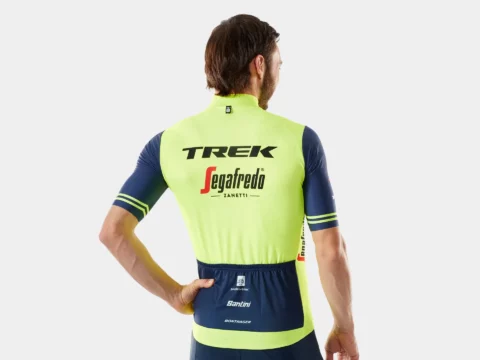 חולצת רכיבה Santini Trek-Segafredo Men's Team Replica Training Jersey V21
